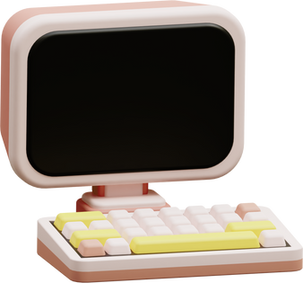 Computer 3D Illustration